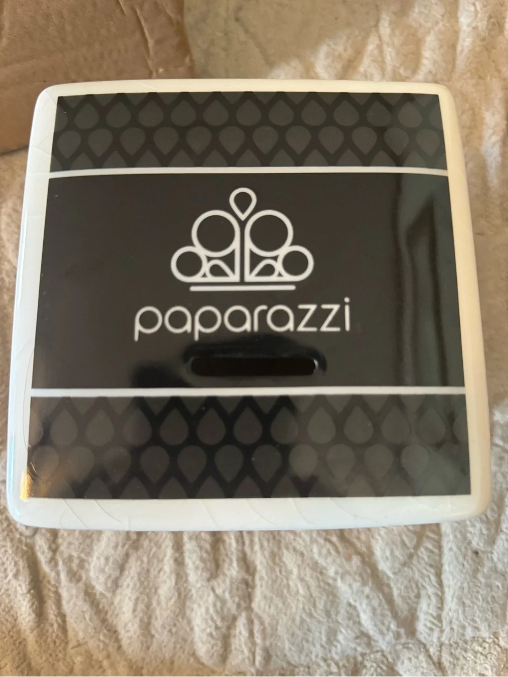 paparazzi Black 'Convention Fund' Ceramic Savings Box